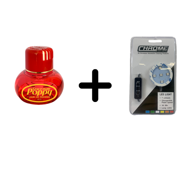 Poppy with USB LED Light Offer