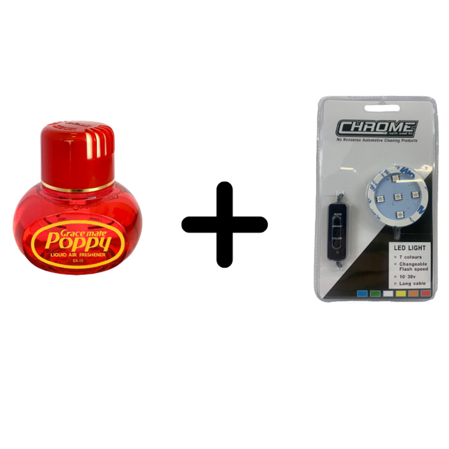 Poppy with USB LED Light Offer