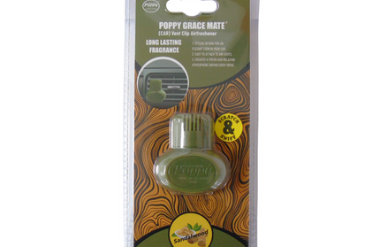 Gracemate: Poppy Vent Air Freshener - Sandalwood