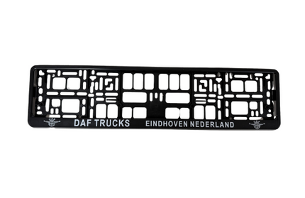 Number Plate Surrounds: DAF