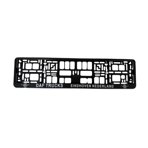 Number Plate Surrounds: DAF