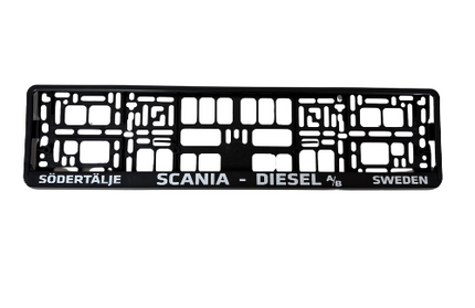 Number Plate Surrounds: Scania
