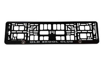 Number Plate Surrounds: OldSkool