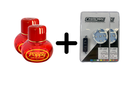 2 Poppy's Offer with USB LED Base