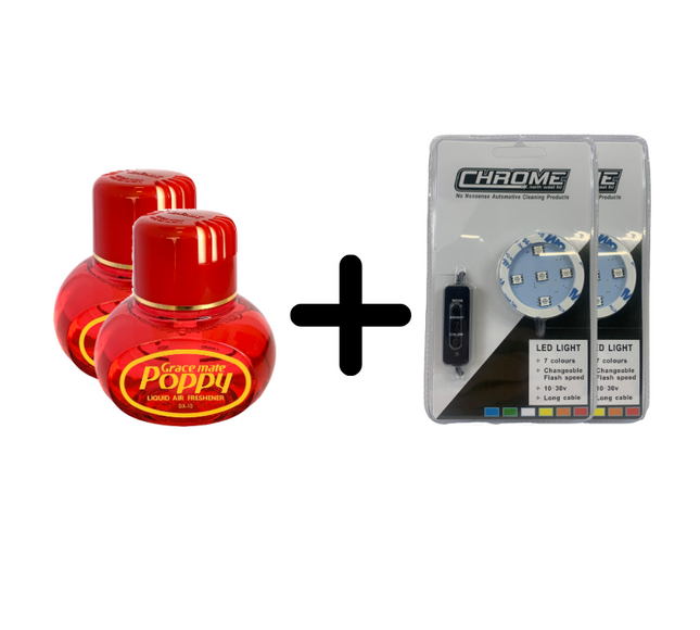 2 Poppy's Offer with USB LED Base