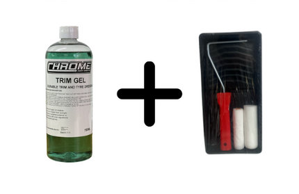 CHROME: 750ml Trim Gel Offer