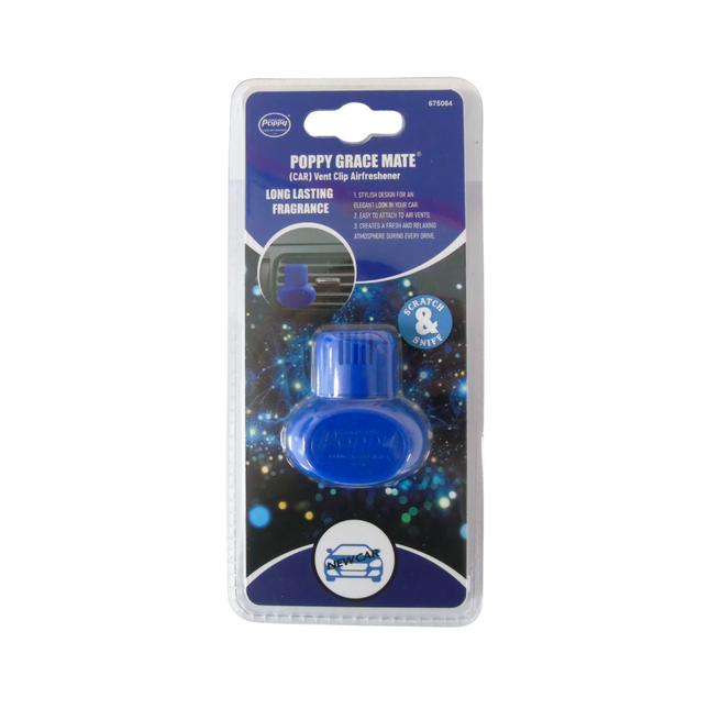 Gracemate: Poppy Vent Air Freshener - New Car