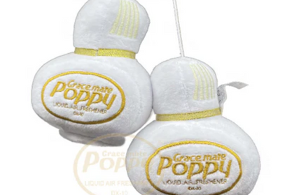 Gracemate: Plush White Poppy Dice