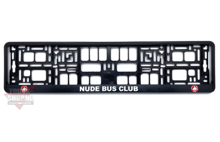 Number Plate Surrounds: Nude Bus Club