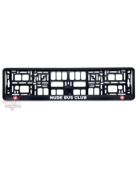 Number Plate Surrounds: Nude Bus Club