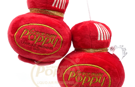 Gracemate: Plush Red Poppy Dice