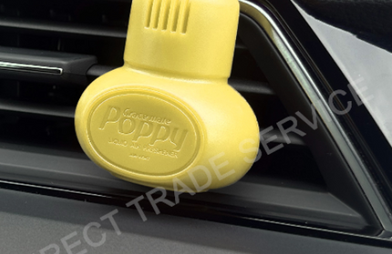 Gracemate: Poppy Vent Air Freshener - Vanilla