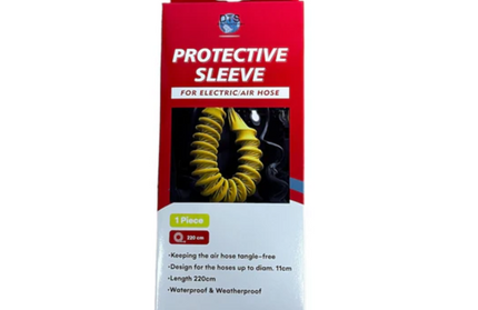 Air Hose Protective Sleeve: Yellow