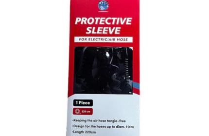 Air Hose Protective Sleeve: Black