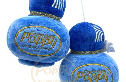 Gracemate: Plush Blue Poppy Dice