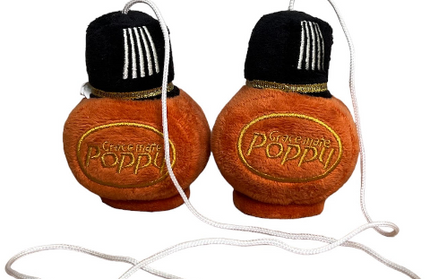 Gracemate: Plush Brown Poppy Dice