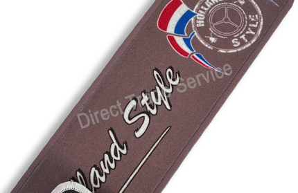 Dashboard Mat: Holland Style Flags